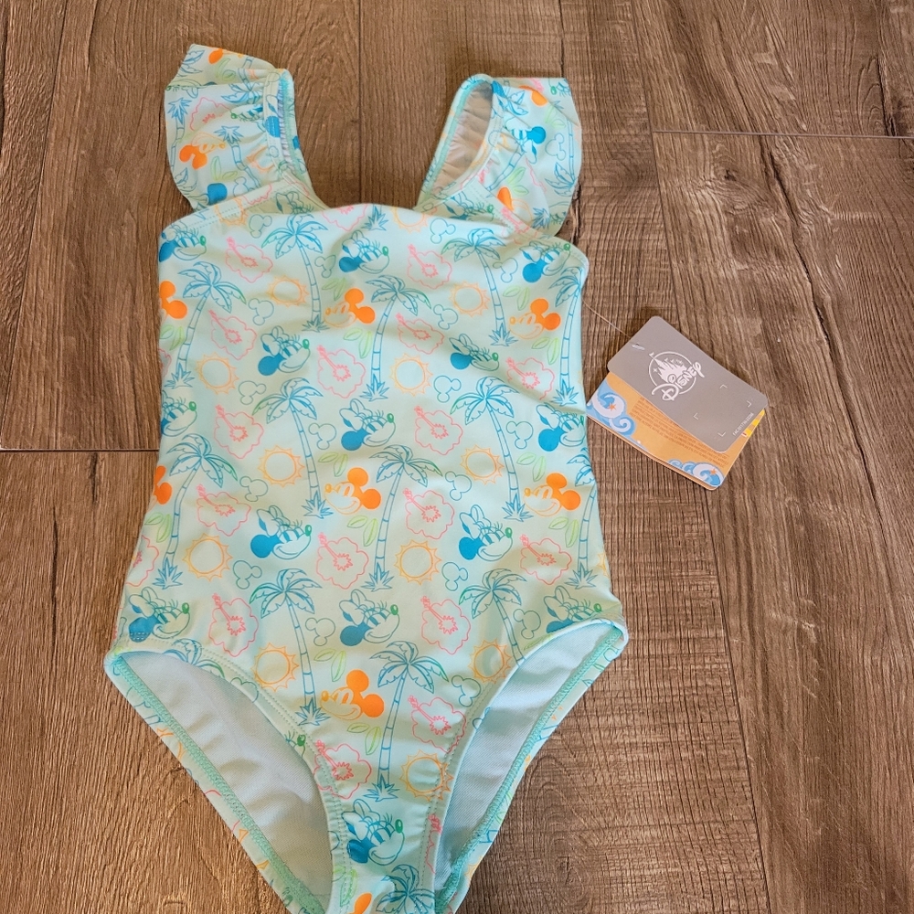 Minnie MOUSE Kids Swimwear with Floral Print